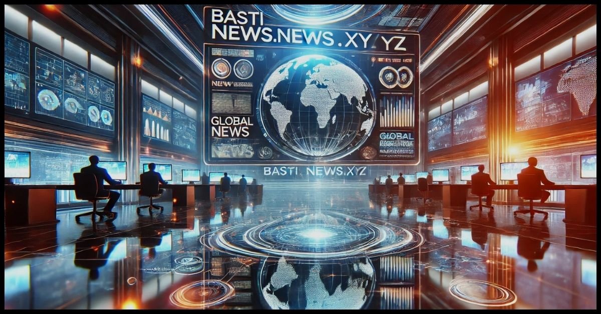 Logo of Bastinews.xyz, a modern news platform."