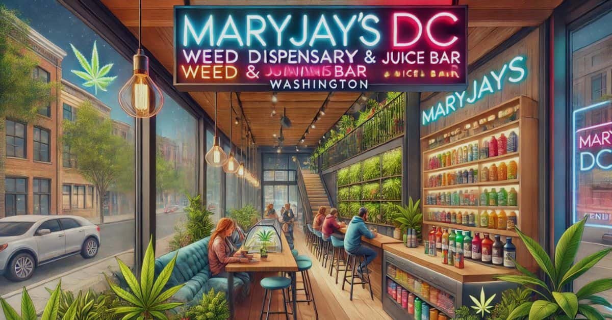 Maryjays DC Weed Dispensary Juice Bar Washington Reviews