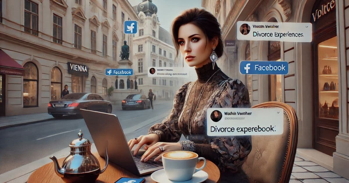 Vienna Facebook Divorce Blogger