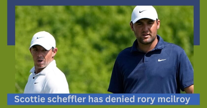 Scottie scheffler has denied rory mcilroy putter claims