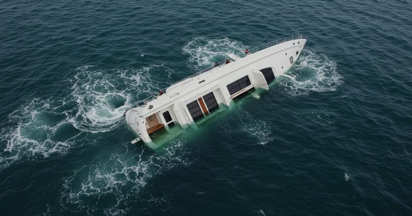 $8 Million Yacht Capsizes Near Annapolis